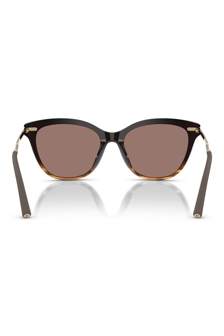x Roger Federer Mr. Federer 55mm Cat Eye Sunglasses, Alternate, color, CORTADO / SIERRA