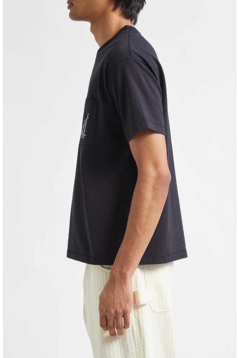 Recreation Sails Pocket T-Shirt, Alternate, color, BLACK