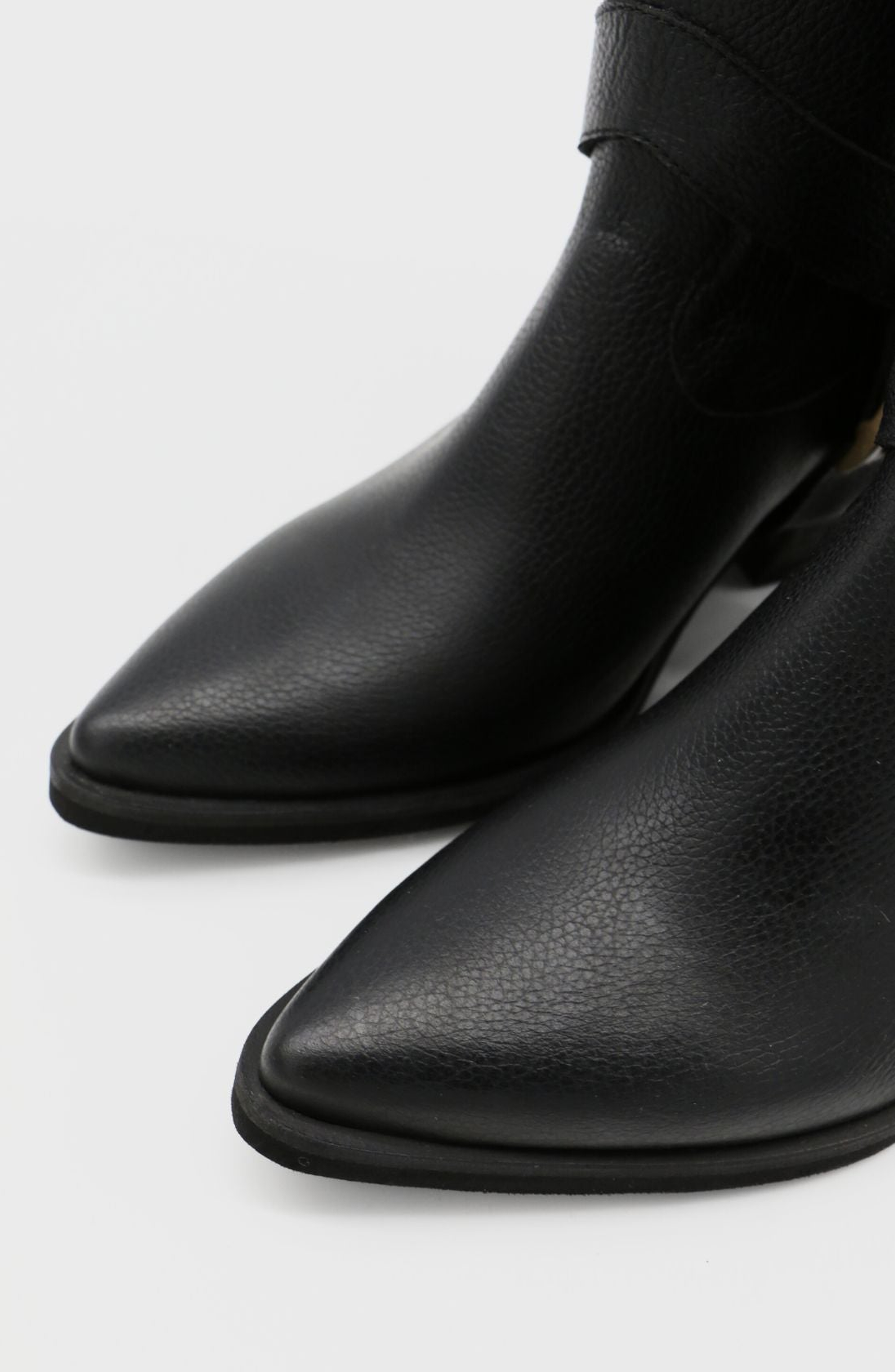 STIVALI NEW YORK Penelope Western Cowboy Convertible Boots, Alternate, color, Black