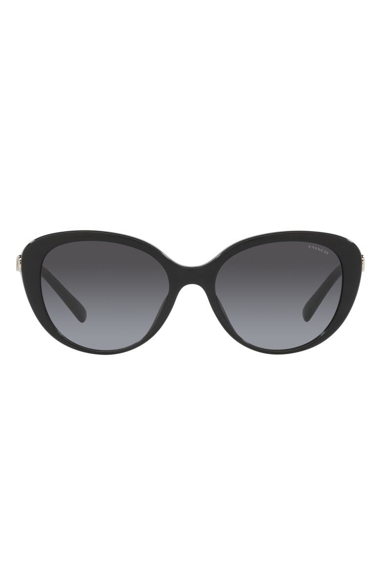 COACH 56mm Gradient Cat Eye Sunglasses, Main, color, 