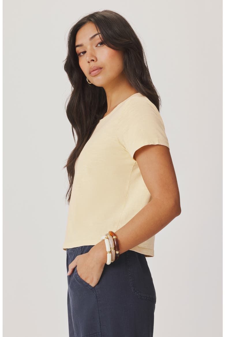 Louisa Short Sleeve T-Shirt, Alternate, color, HONEYSUCKLE BEIGE