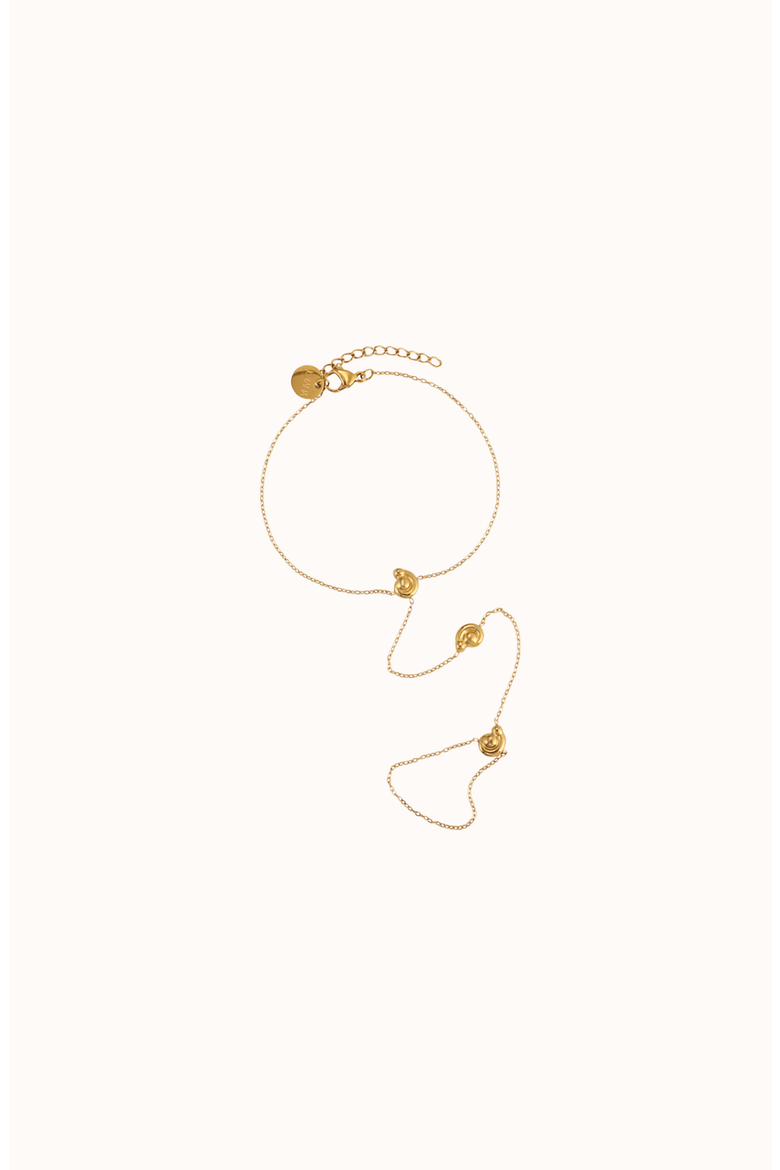 Cove Hand Chain, Main, color, Gold