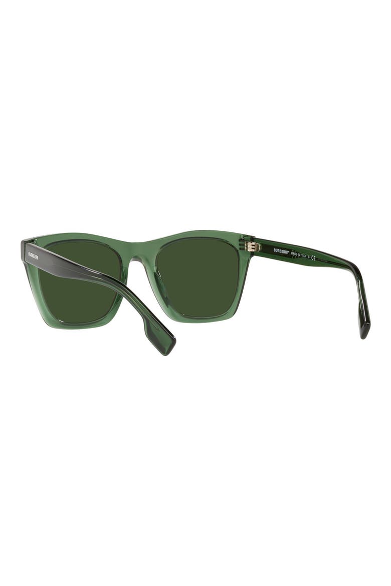 Cooper Classic 54mm Square Sunglasses, Alternate, color, GREEN / DARK GREEN