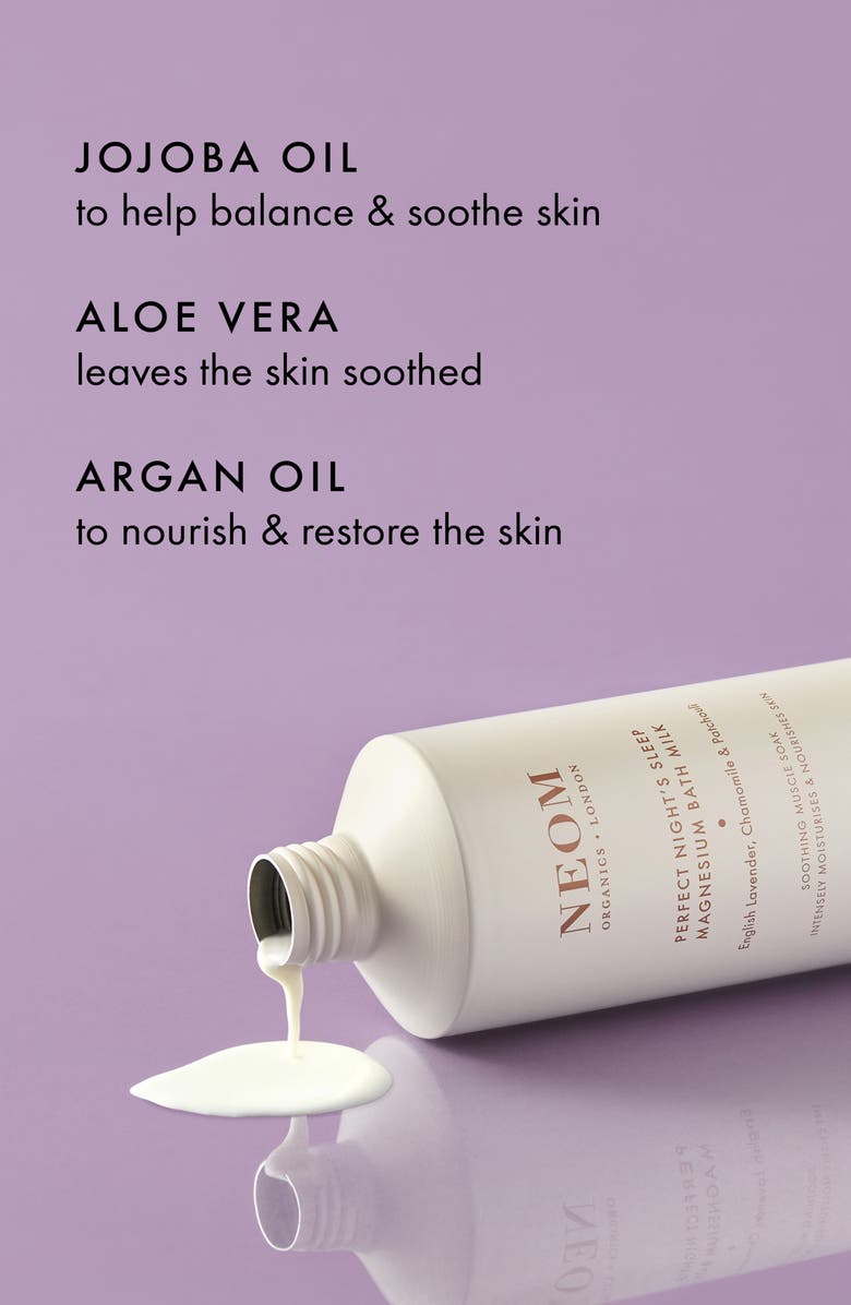 NEOM Wellbeing Perfect Night's Sleep Magnesium Bath Milk, Alternate, color,