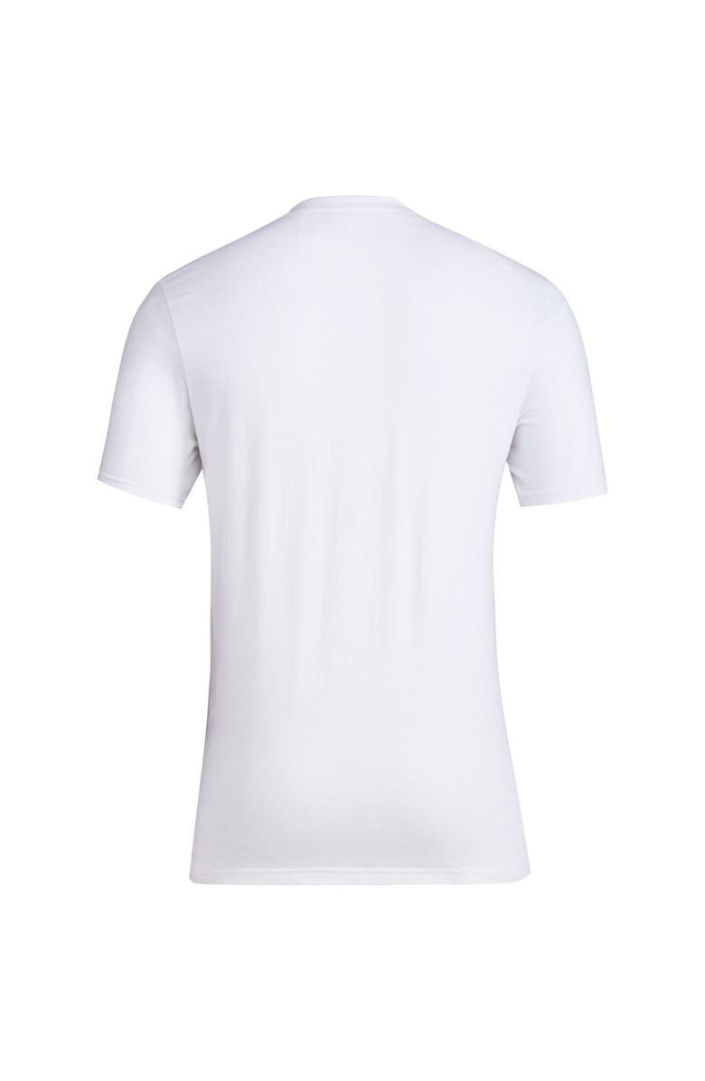 adidas Unisex adidas  White NC State Wolfpack 2024 NCAA Men's Basketball Tournament March Madness Final Four Locker Room T-Shirt, Alternate, color, 