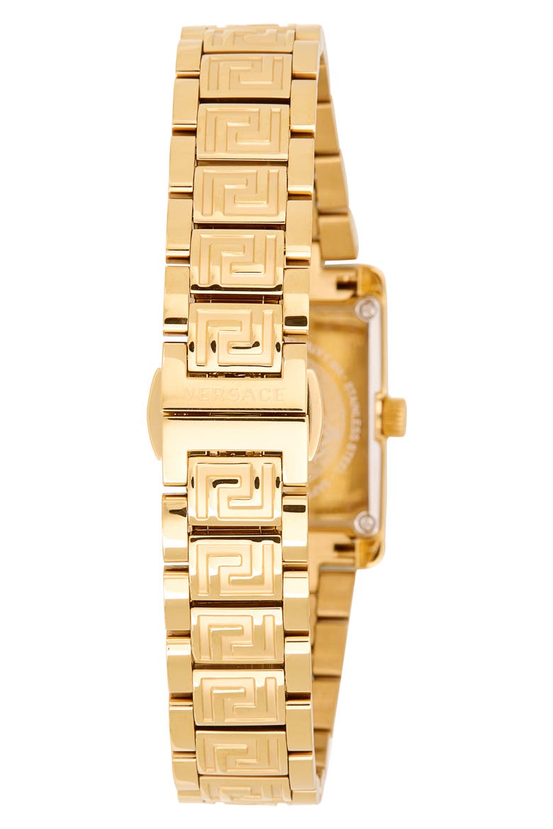 Tonneau Bracelet Watch, 23mm x 33mm, Alternate, color, GOLD