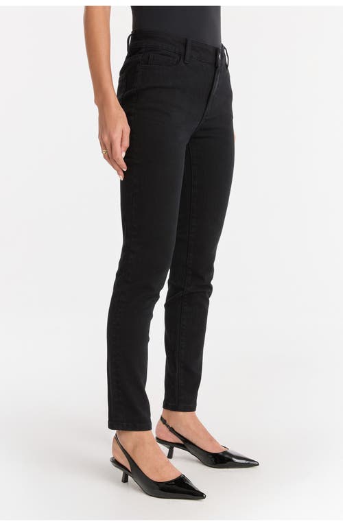 The Noli Shop Layla Skinny Jean In Black