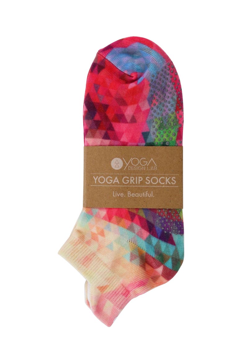 Yoga Grip Socks, Alternate, color, Tribeca Sand