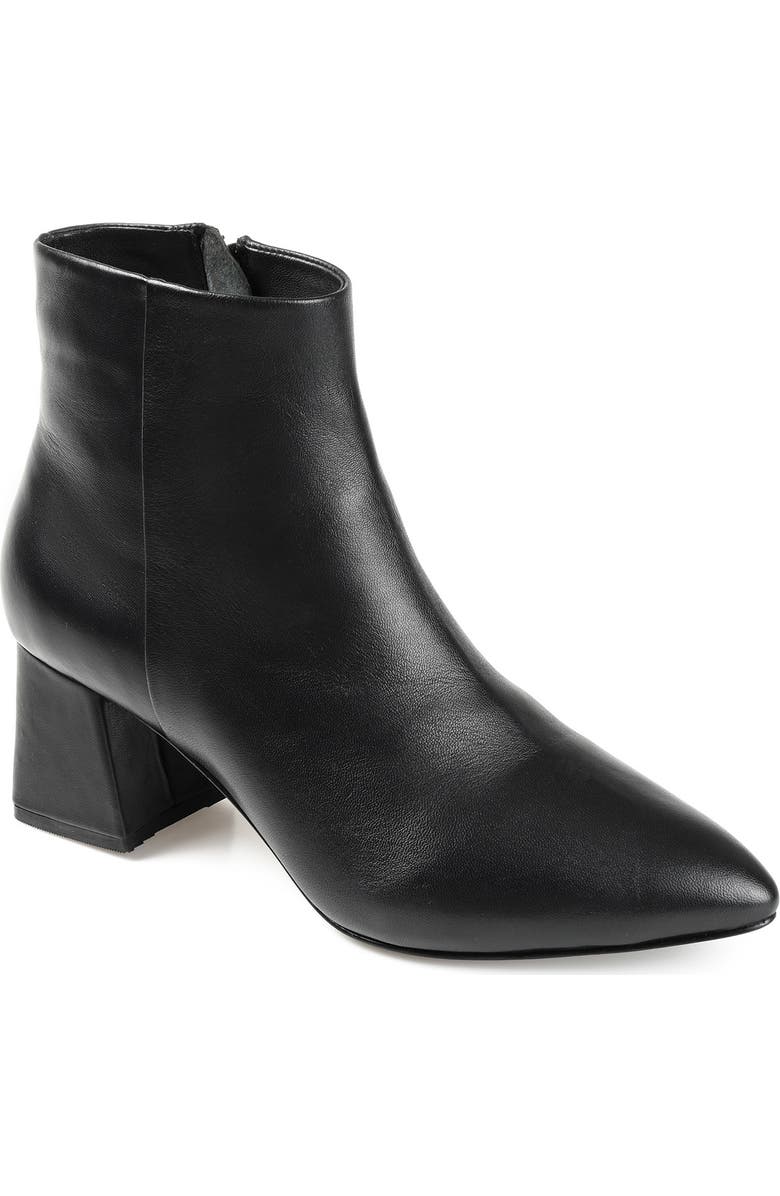 Journee Signature Tabbie Pointed Toe Bootie, Main, color,
