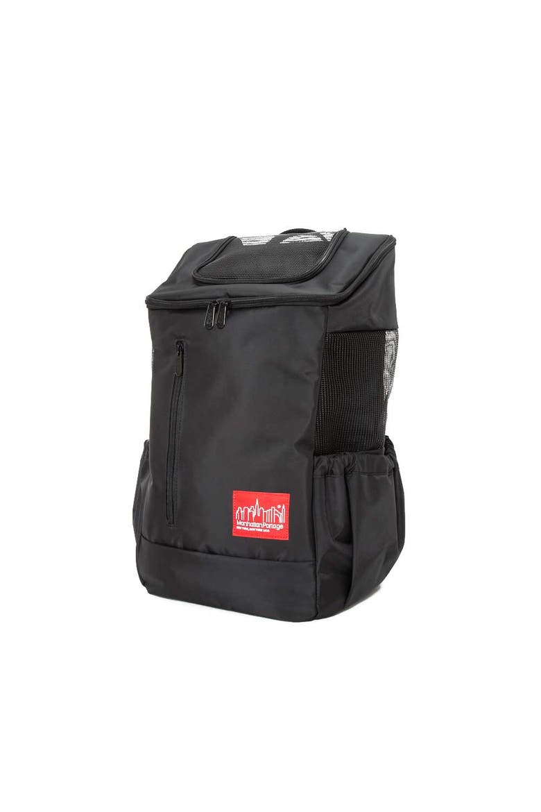 Pet Carrier Dog Backpack, Alternate, color, Black