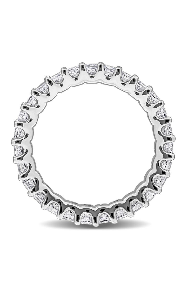 Julianna B. 2 CTW Lab-Grown Diamond Princess Eternity Ring, Alternate, color, White Gold