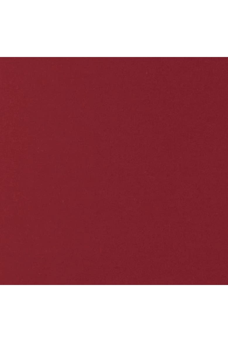 Bonded Scuba Knit V-Neck Swimsuit, Alternate, color, DARK RED