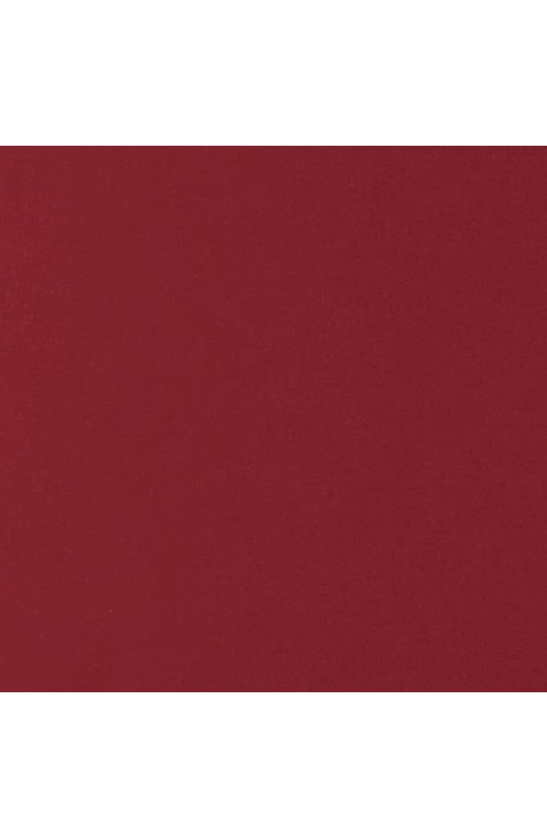 COS Bonded Scuba Knit V-Neck Swimsuit, Alternate, color, Dark Red