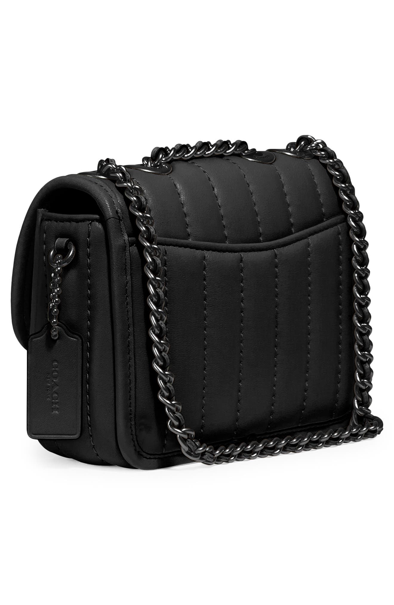 COACH Madison Quilted Leather Crossbody Bag, Alternate, color, 