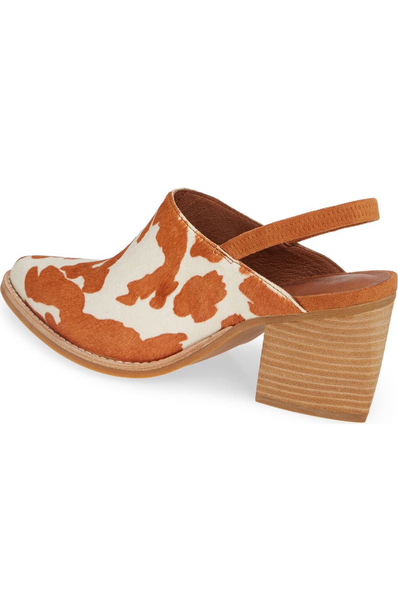 Jeffrey Campbell Favela Genuine Calf Hair Slingback Clog, Alternate, color,