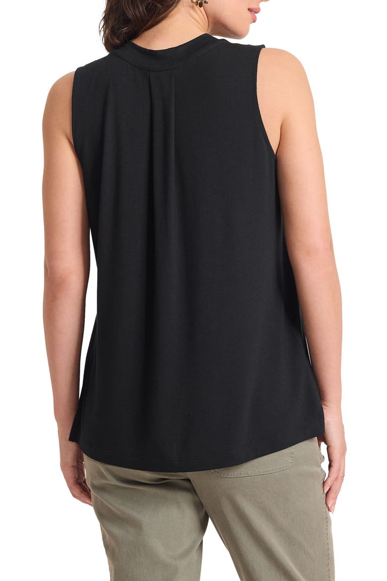 Kauai V-Neck Tank, Alternate, color, BLACK