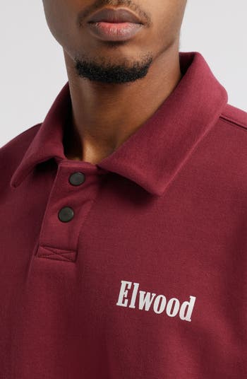 Heavyweight Fleece Polo Collar Sweatshirt