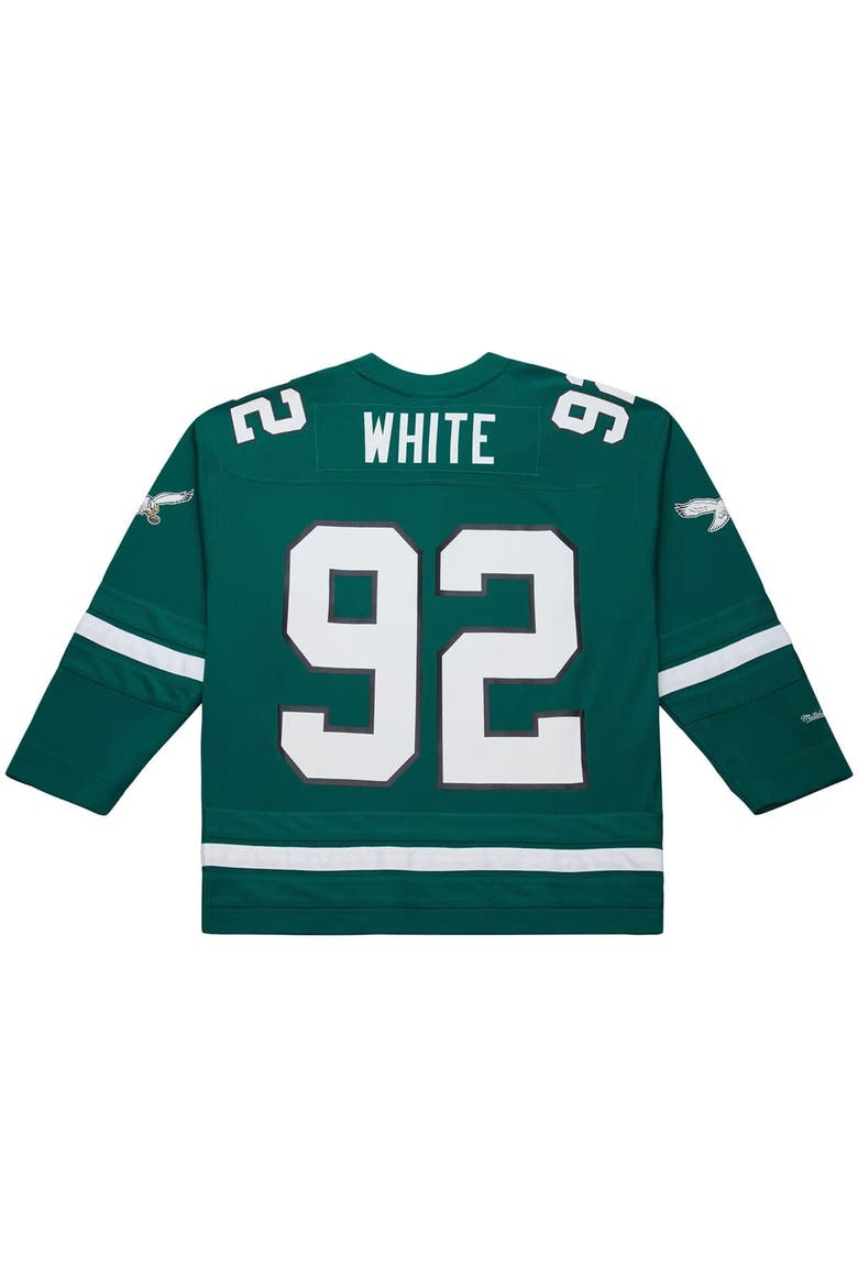Men's Mitchell & Ness Reggie White Kelly Green Philadelphia Eagles Maxxed Out Fashion Hockey Jersey, Alternate, color, Kelly Green