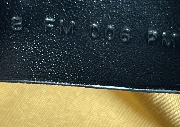 Pre-Owned Hermes Balusoie Bag Printed Silk and Leather, Alternate, color, Bleu Indigo