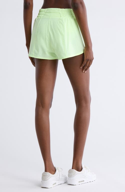 Nike Dri-fit Mid-rise 3-inch Brief-lined Shorts In Green