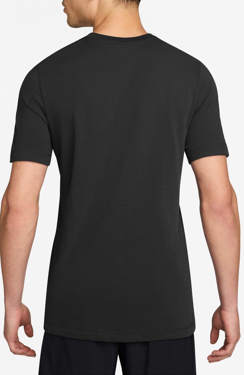 Nike Dri-FIT Running T-Shirt, Alternate, color, Black/ Mineral Slate