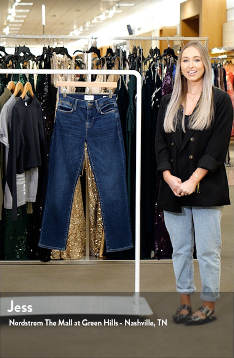 Le High Straight Leg Jeans, sales video thumbnail