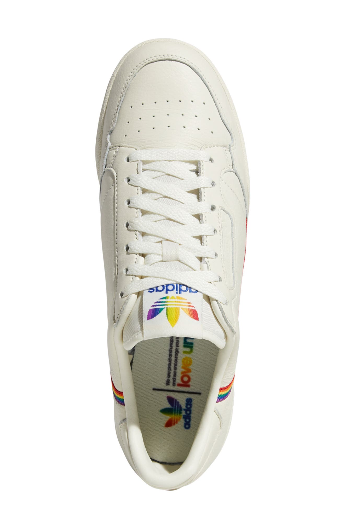 adidas Continental 80 Pride Sneaker, Alternate, color, 