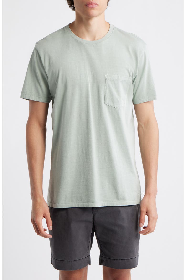 Classic Fit Garment Dye Pocket T-Shirt, Main, color, BLUEGREY