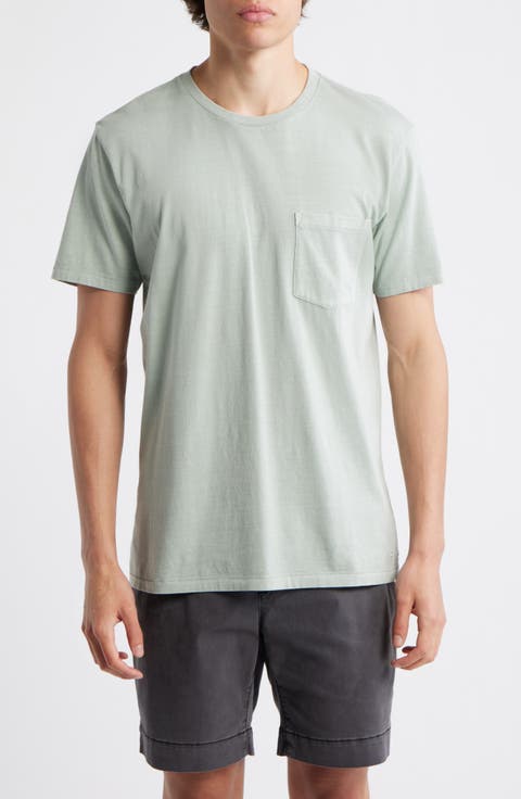 Classic Fit Garment Dye Pocket T-Shirt