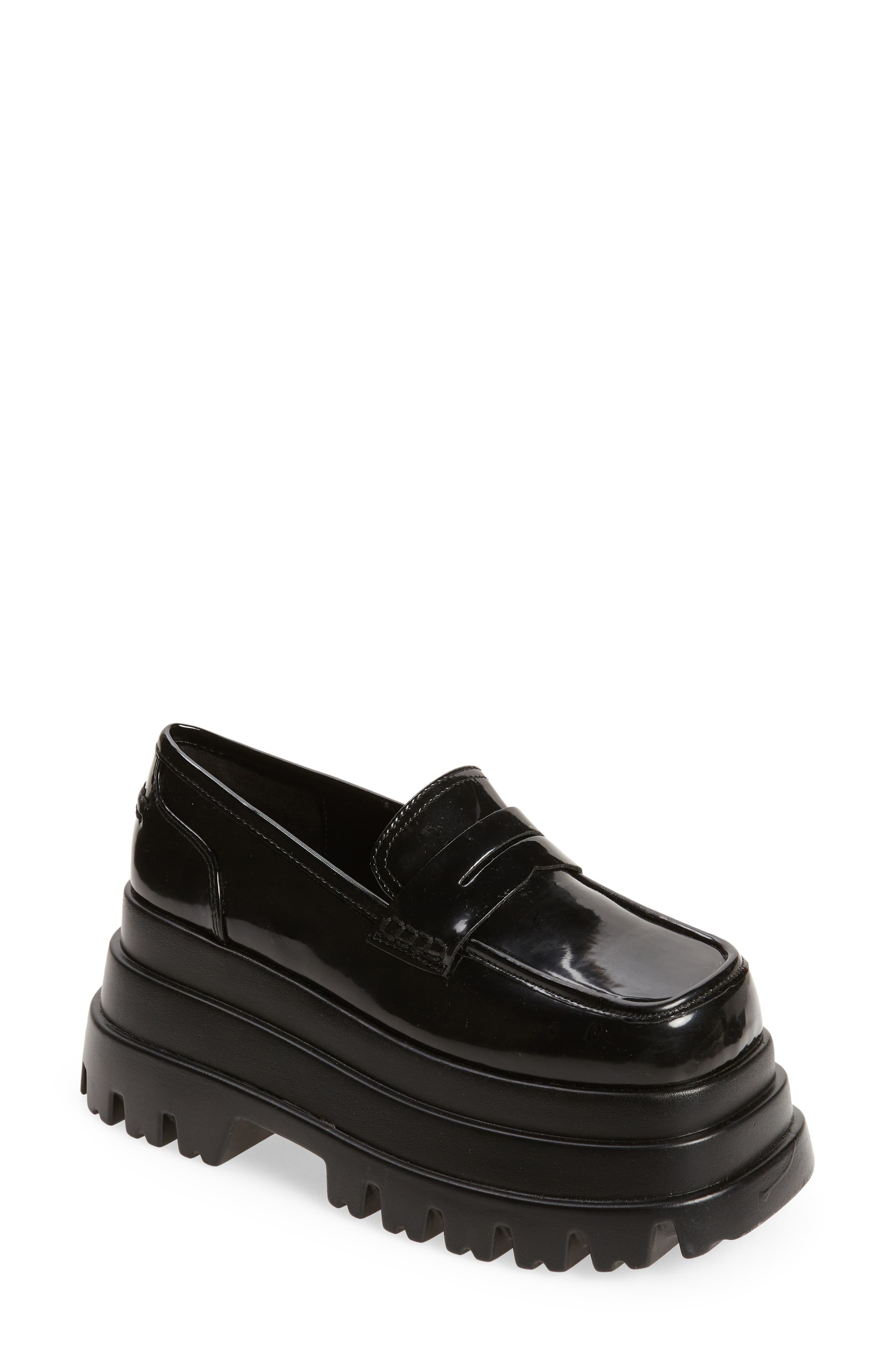 AZALEA WANG Aleo Platform Penny Loafer, Main, color, 