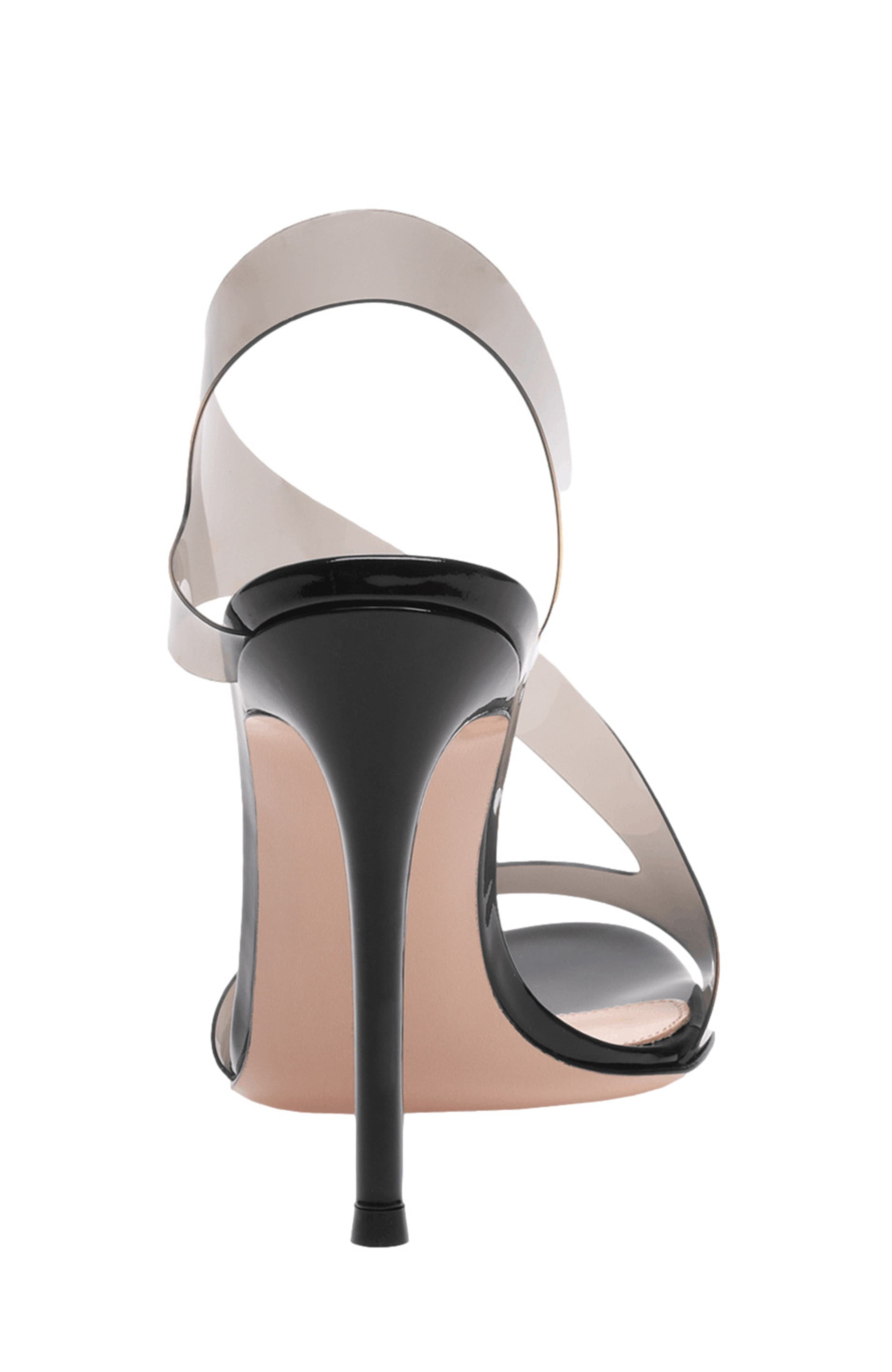Gianvito Rossi Metropolis Sandals, Alternate, color, Black