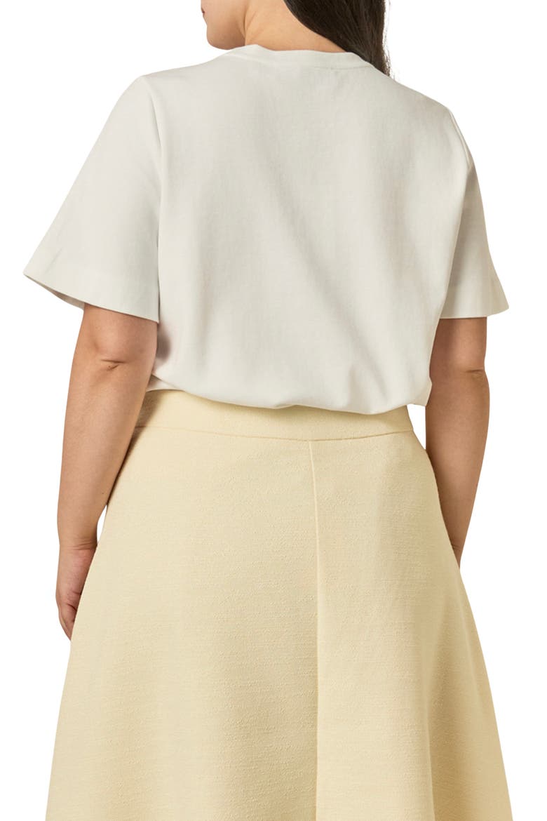 Heart Cutout T-Shirt, Alternate, color, WHITE