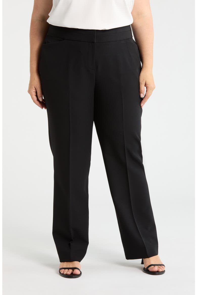 Bell Bottom Pants, Main, color, BLACK