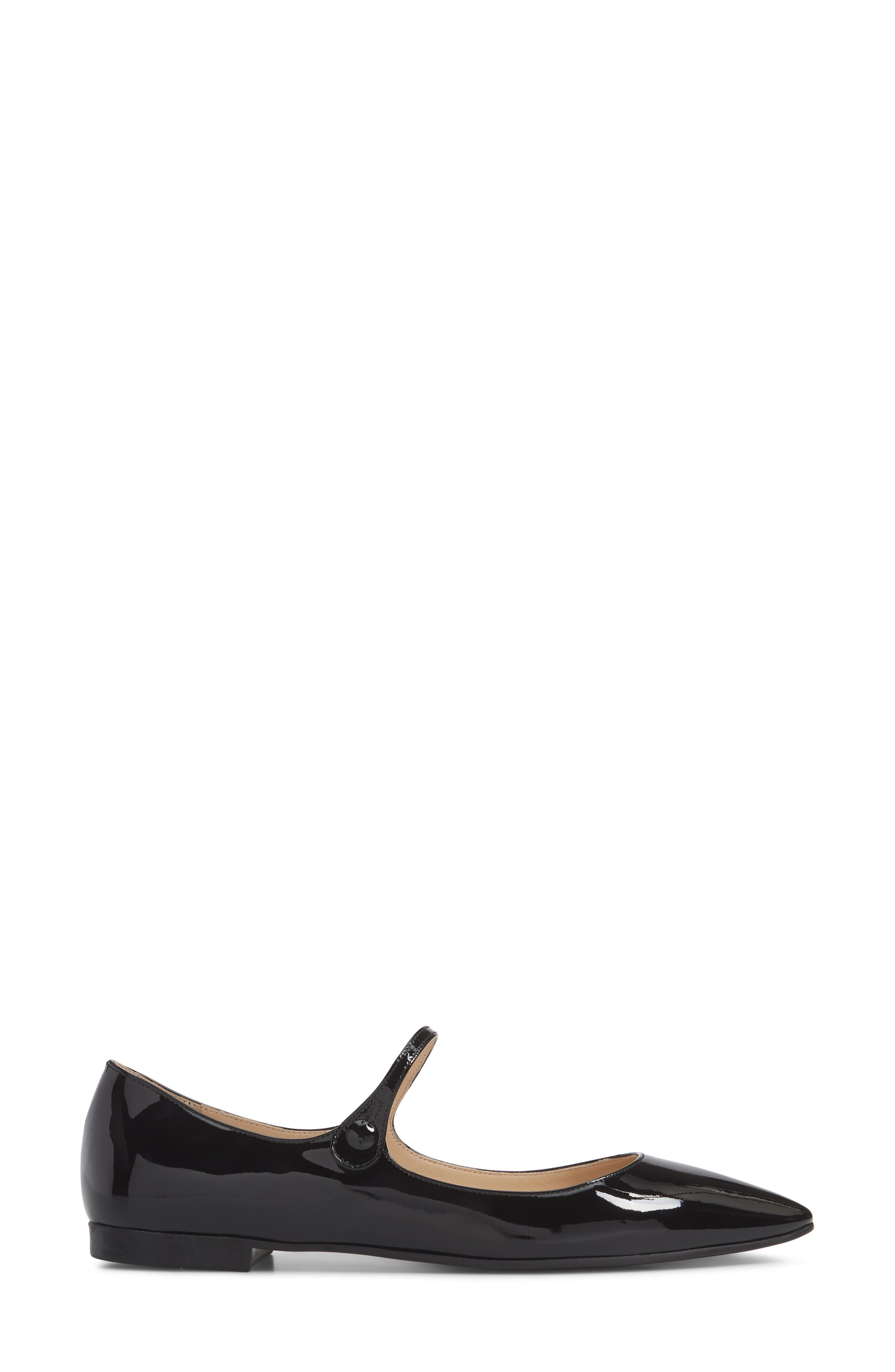 Prada Pointy Toe Mary Jane Flat, Alternate, color, 