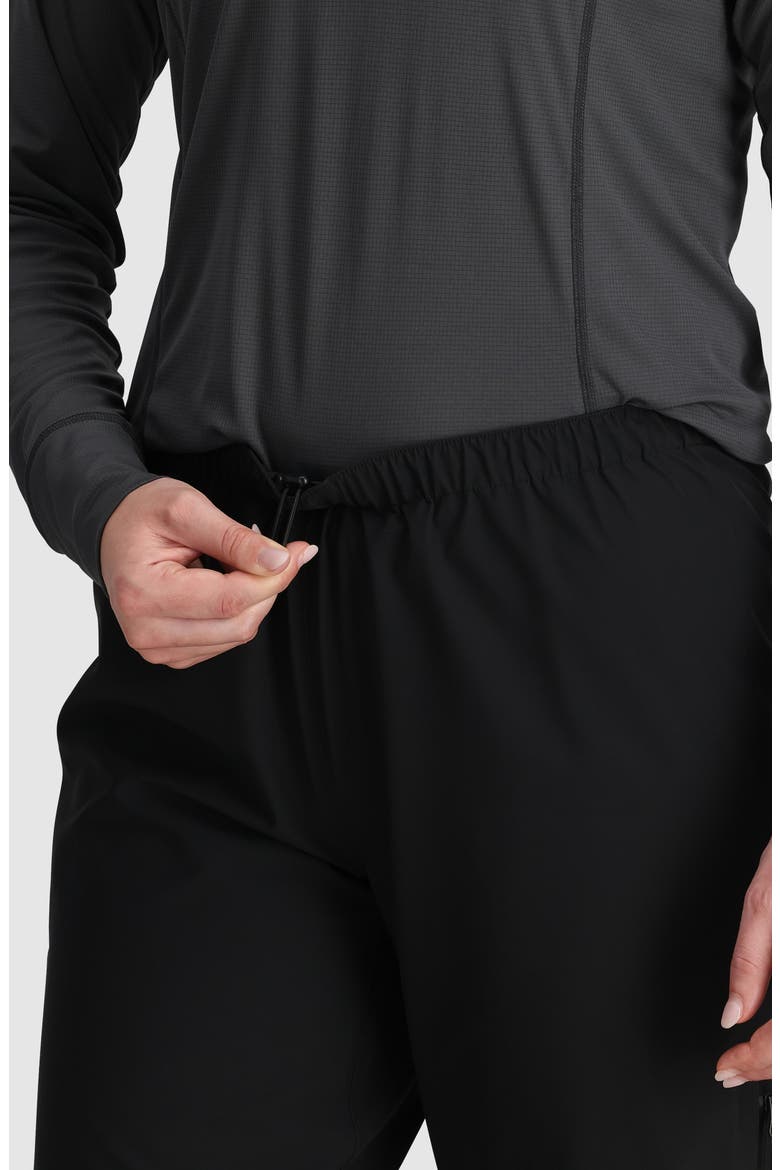 Aspire 3L Water Repellent Pants, Alternate, color, BLACK