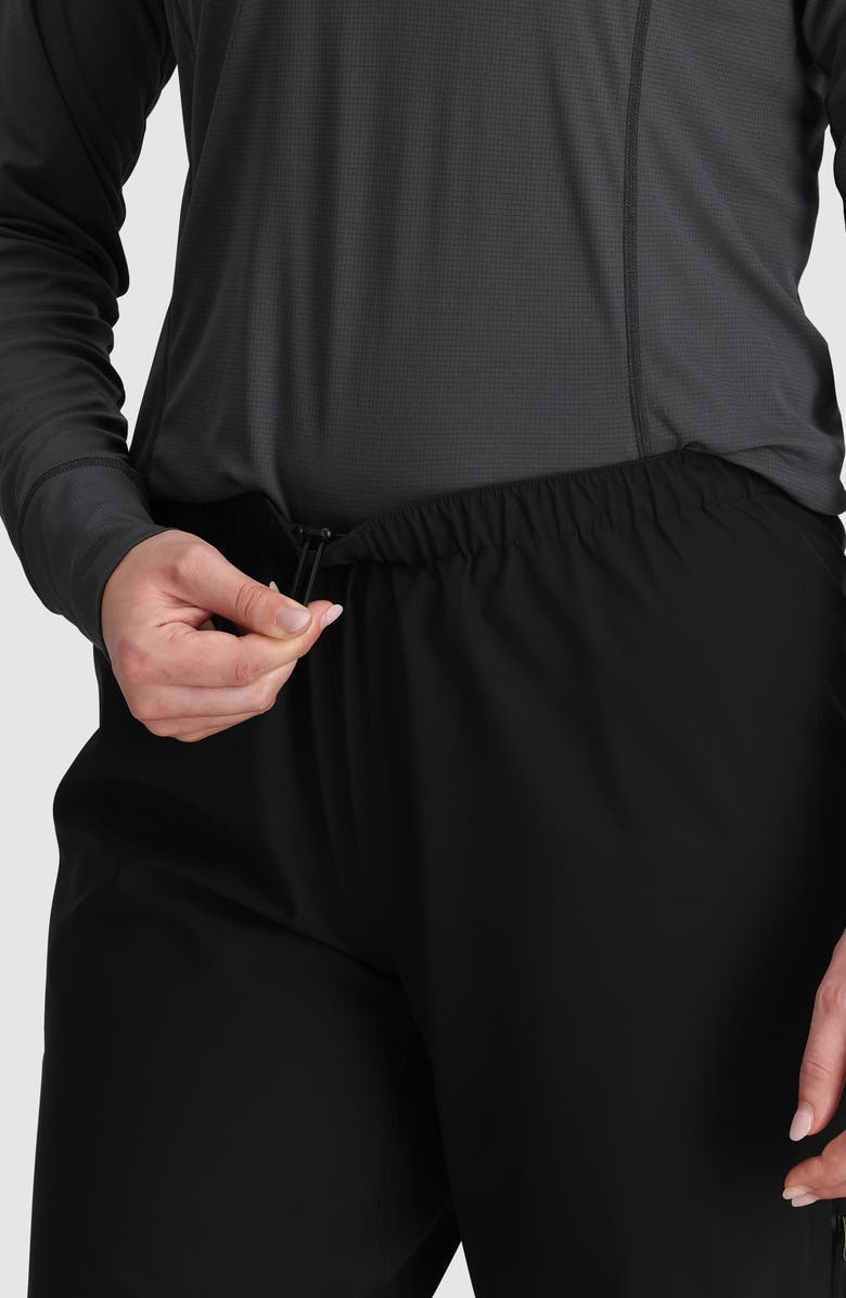Outdoor Research Aspire 3L Water Repellent Pants, Alternate, color, Black