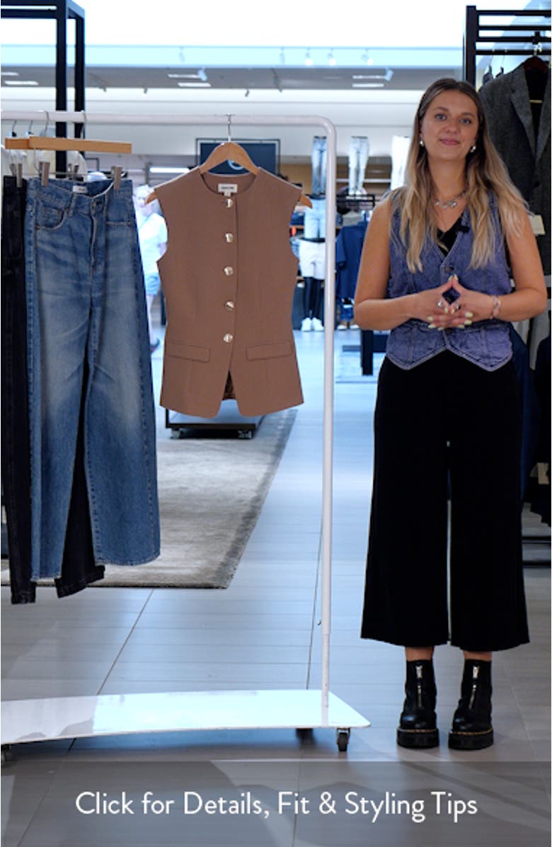 The Icon Crewneck Vest, sales video thumbnail