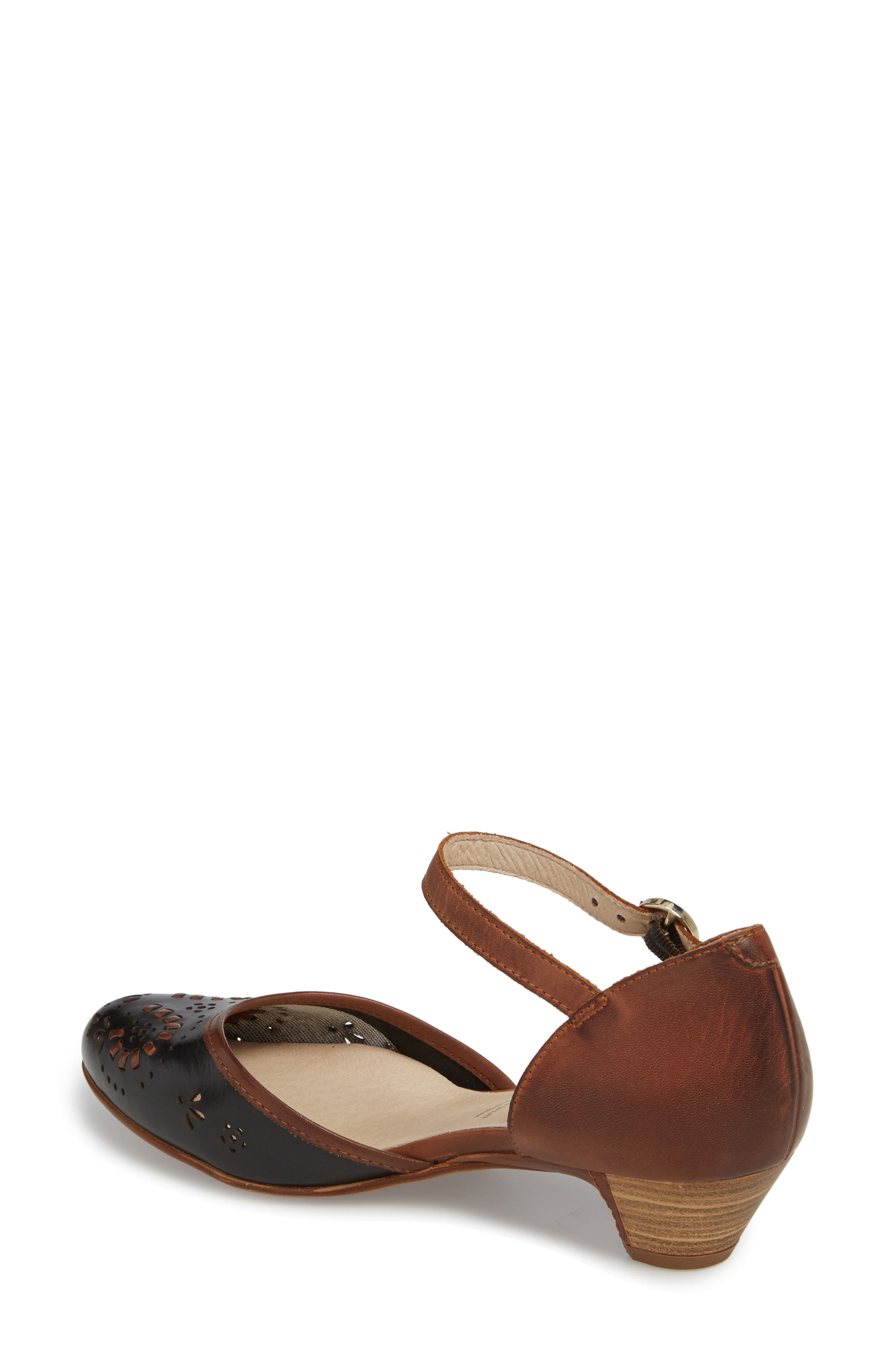 PIKOLINOS Elba Mary Jane Pump, Alternate, color, Black Leather