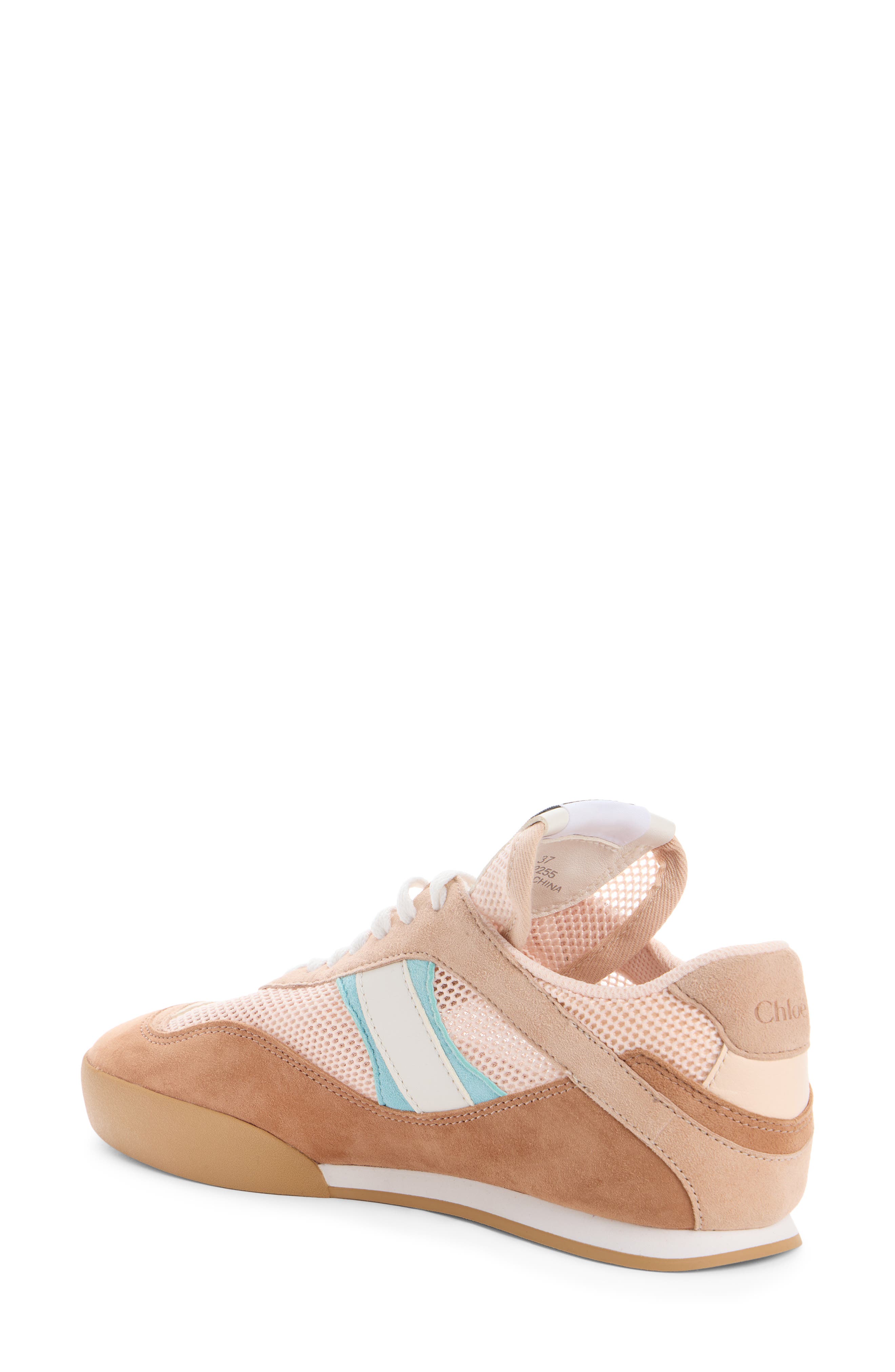 Chloé Kick Sneaker, Alternate, color, Pink Sorbet