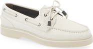 Brunello Cucinelli Sail Monili Trim Boat Shoe