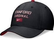 Nike Men's Nike Black Stanford Cardinal Primetime Rise Swoosh Flex Hat