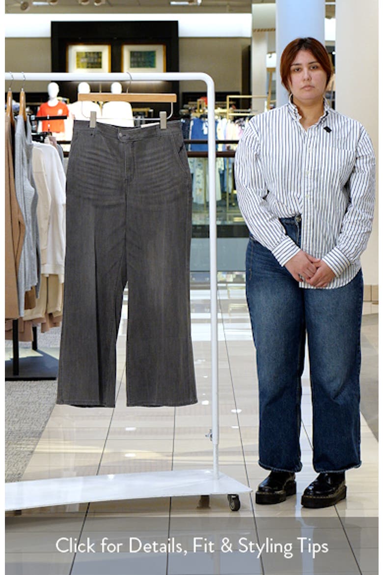 Mona High Waist Ankle Wide Leg Jeans video