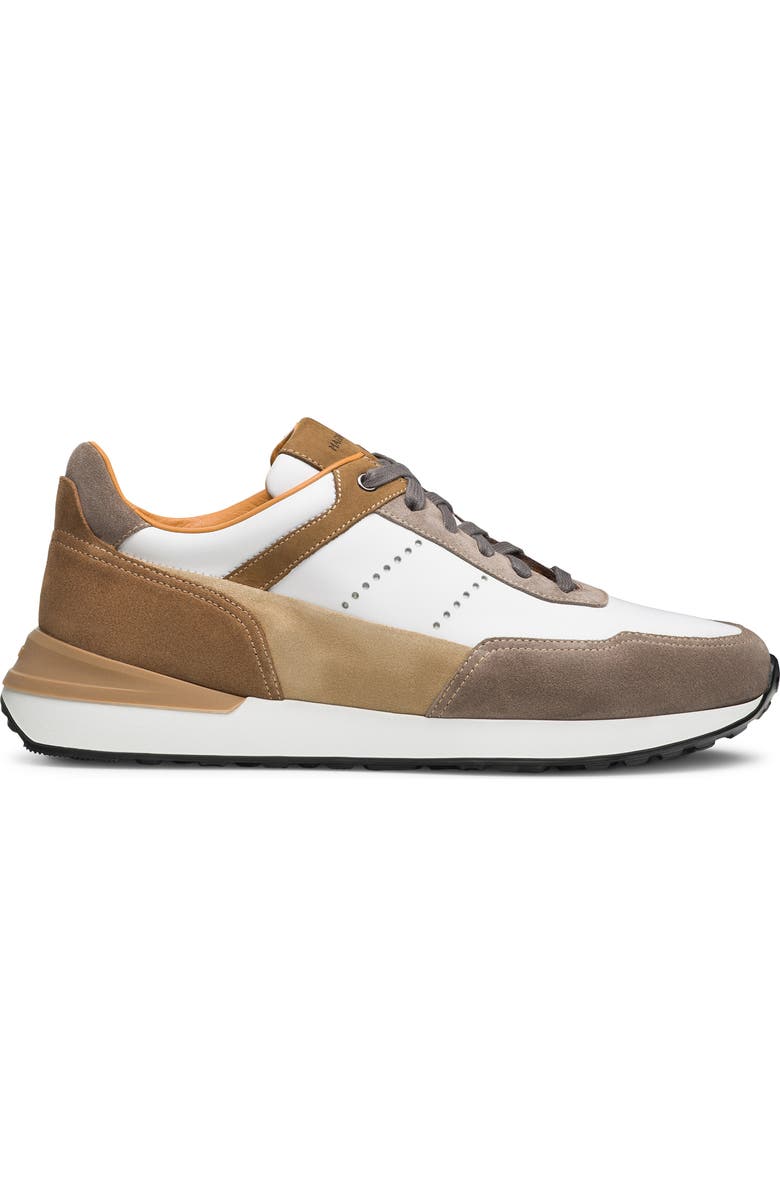 Magnanni Bravo II Sneaker, Alternate, color, Tierra / White