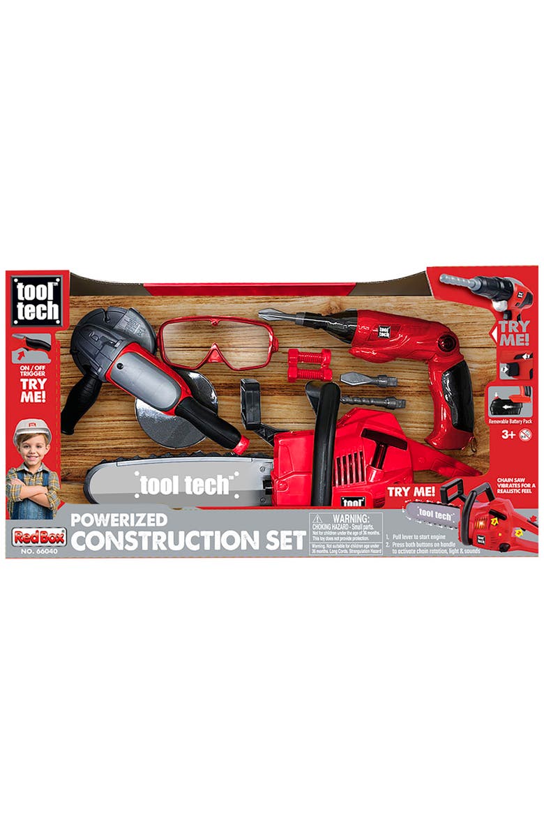 Red Box Powerized Construction Set, Alternate, color, Red