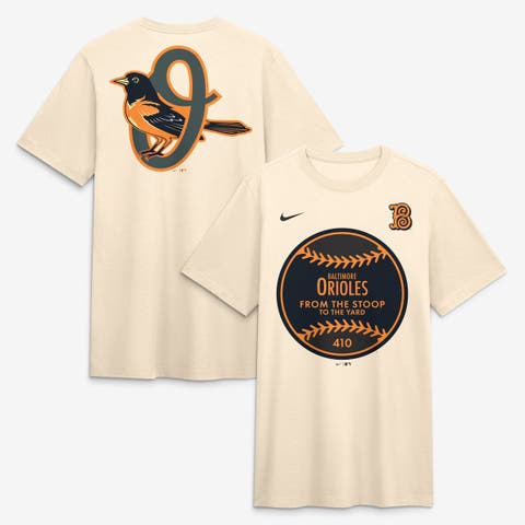 Men's Nike Tan Baltimore Orioles City Connect Legacy Tri-Blend T-Shirt