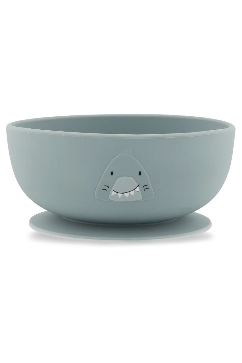 Silicone Bowl with Suction, Main, color, Mr. Shark