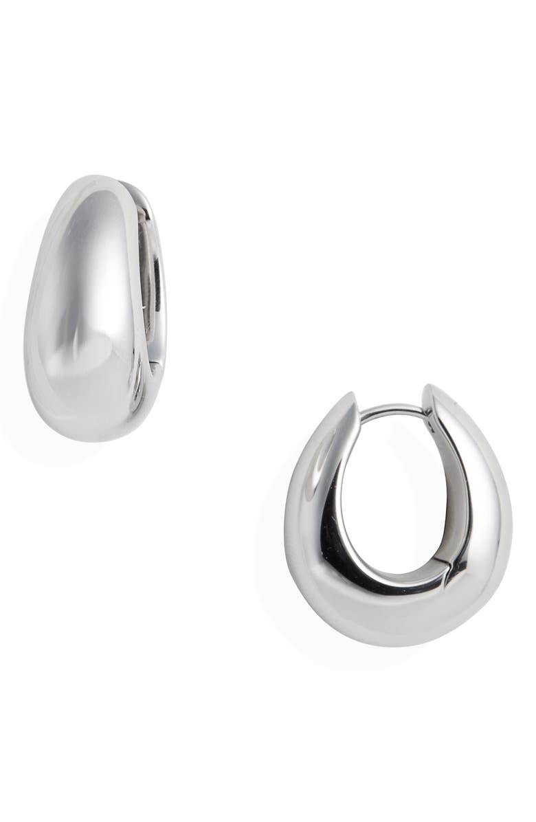 Tom Wood Medium Ice Hoop Earrings, Main, color,