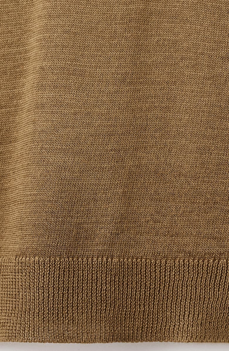 MANGO Mustasa Turtleneck Sweater, Alternate, color, Ochre