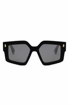 Roma 52mm Square Sunglasses