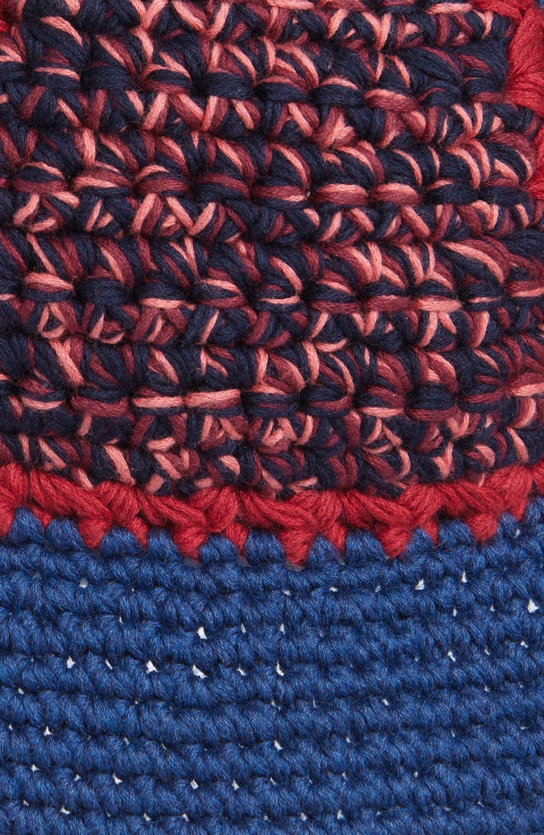 Nicholas Daley Crochet Cotton Blend Bucket Hat, Alternate, color,